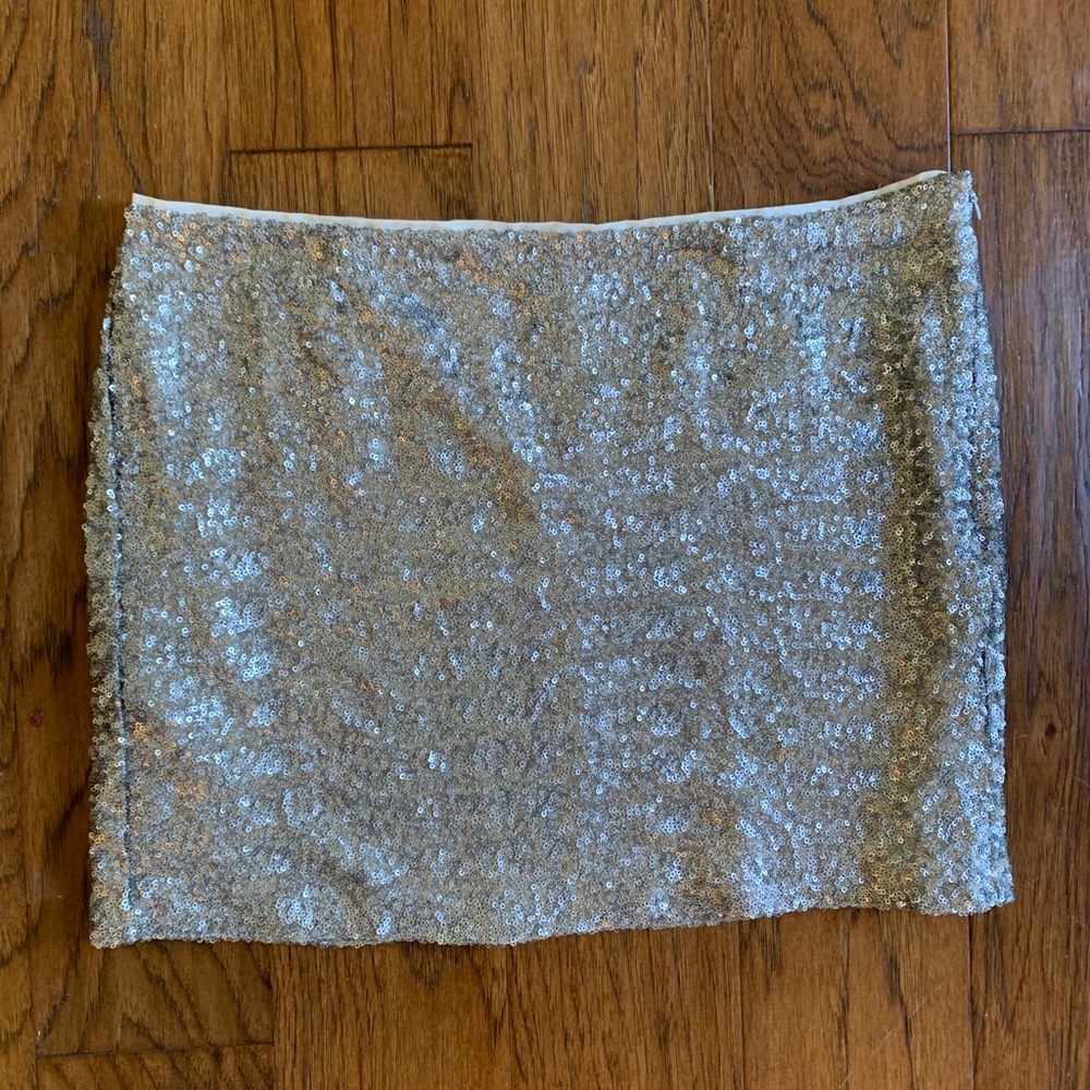 GAP sequin mini skirt